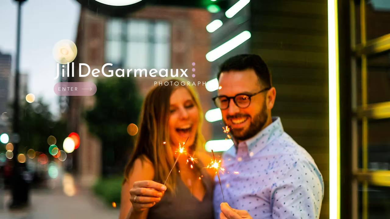 Jill A website screenshot