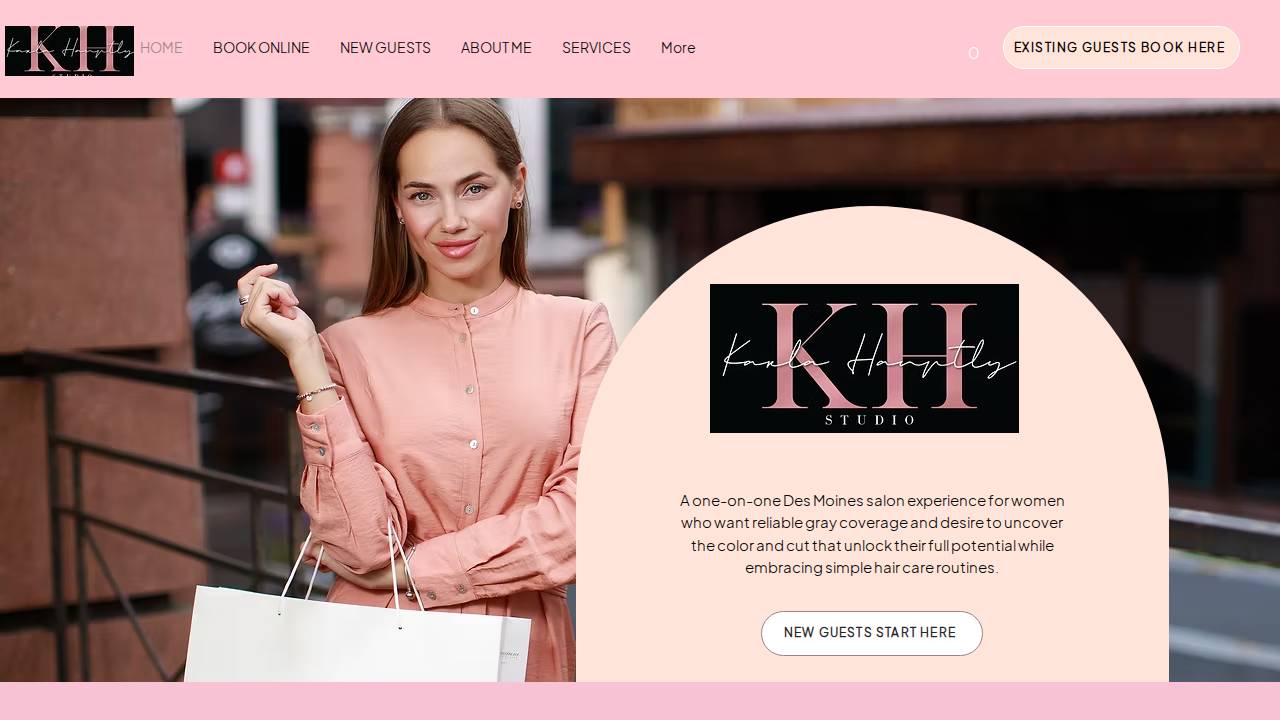 Karlastudio105 Inc. website screenshot