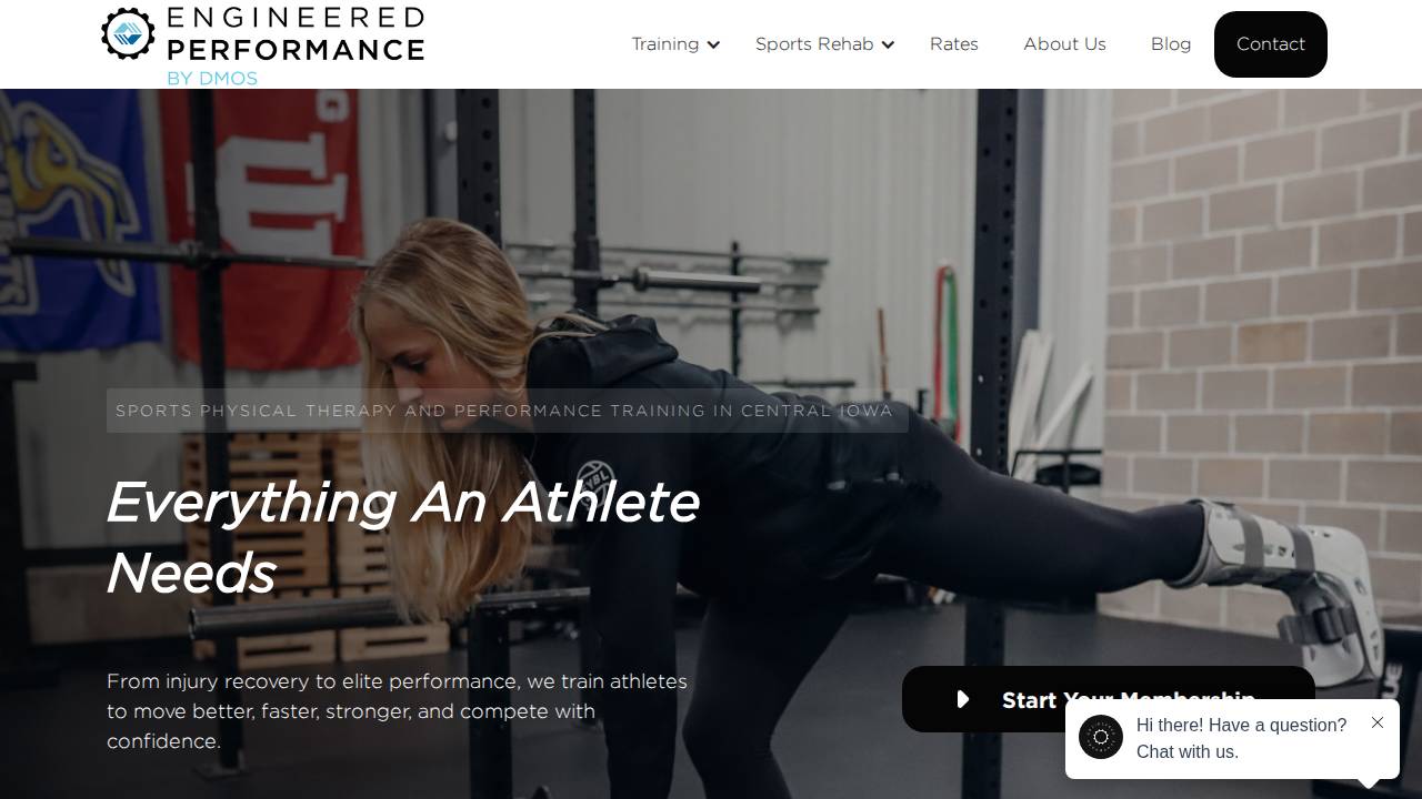 Engineered Per4mance Inc. website screenshot