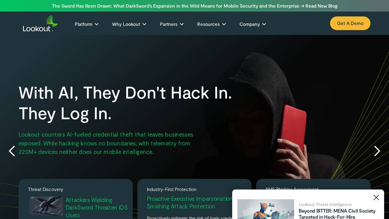 Meiya Inc. website screenshot