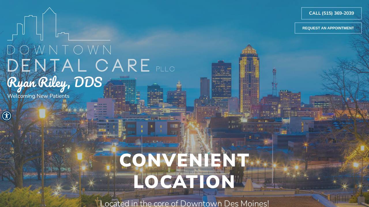 Ryan Riley Dds Pllc website screenshot