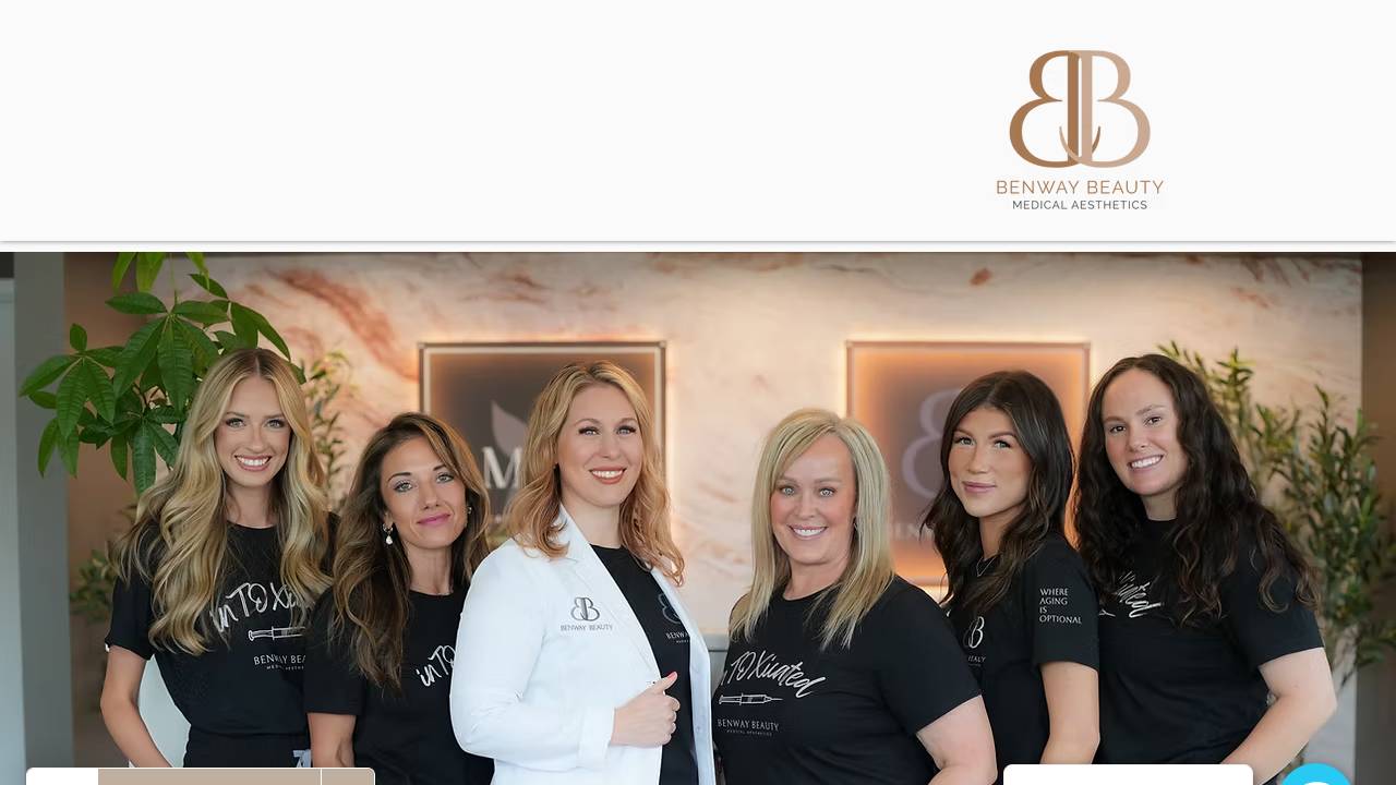 Adeline Beauty website screenshot