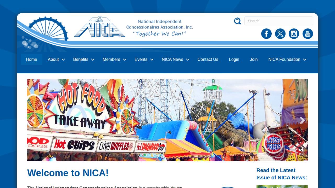 James McConnell Concessions LLC website screenshot