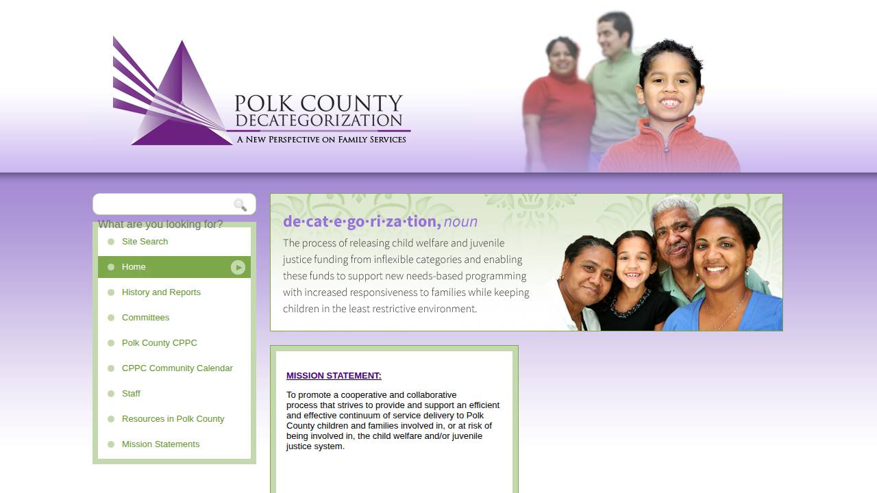 Parenting Way Inc. website screenshot