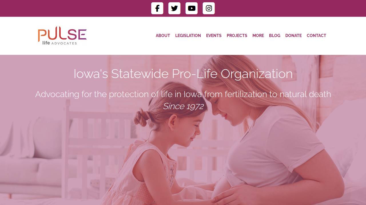 Our House Of Life website screenshot