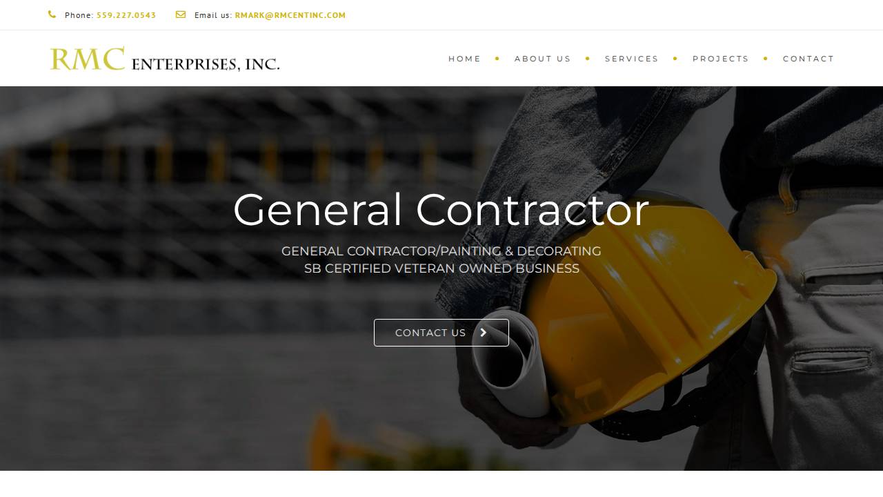 Rmc Enterprises LLC website screenshot
