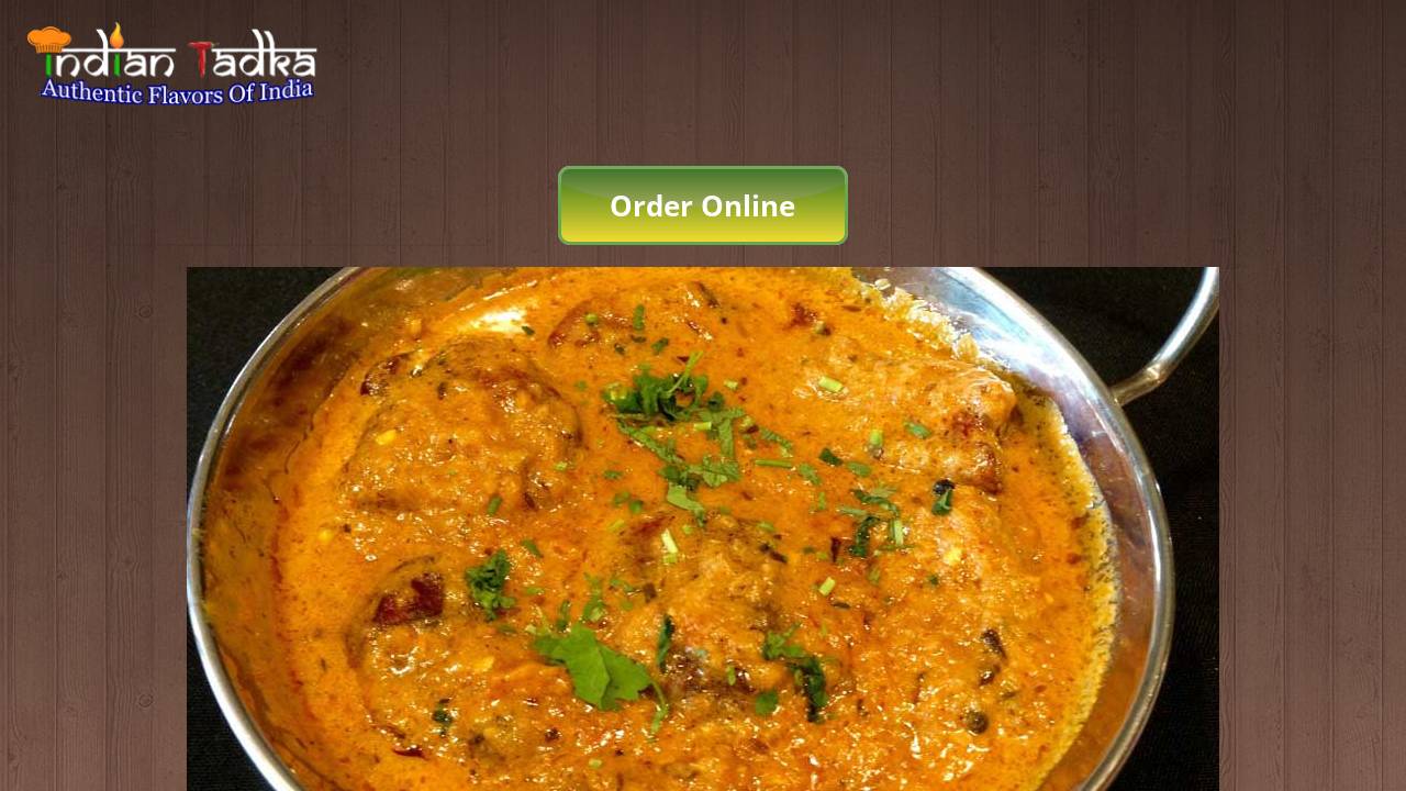 Indian Tadka website screenshot