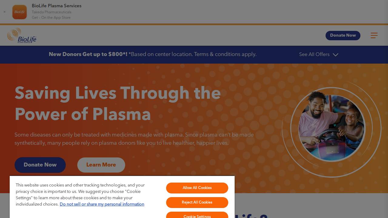 Doner Services Inc. website screenshot