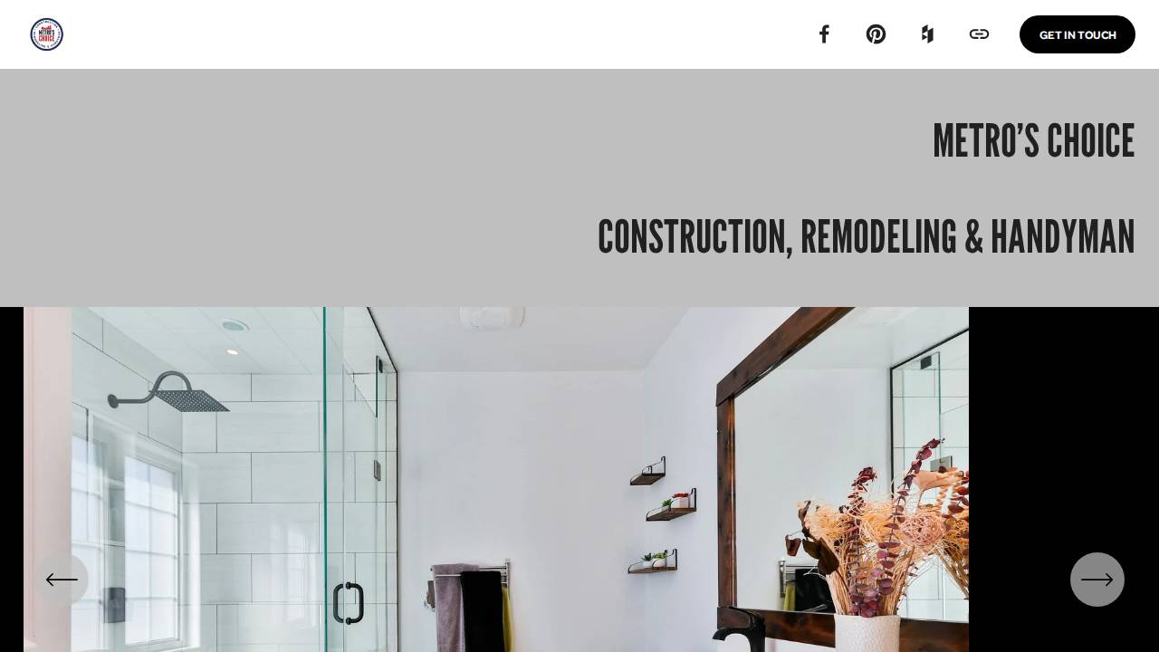 Choice Contractor Services website screenshot