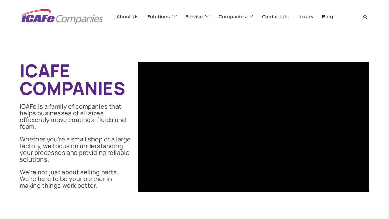 Seneca Fluid Technologies Inc. website screenshot