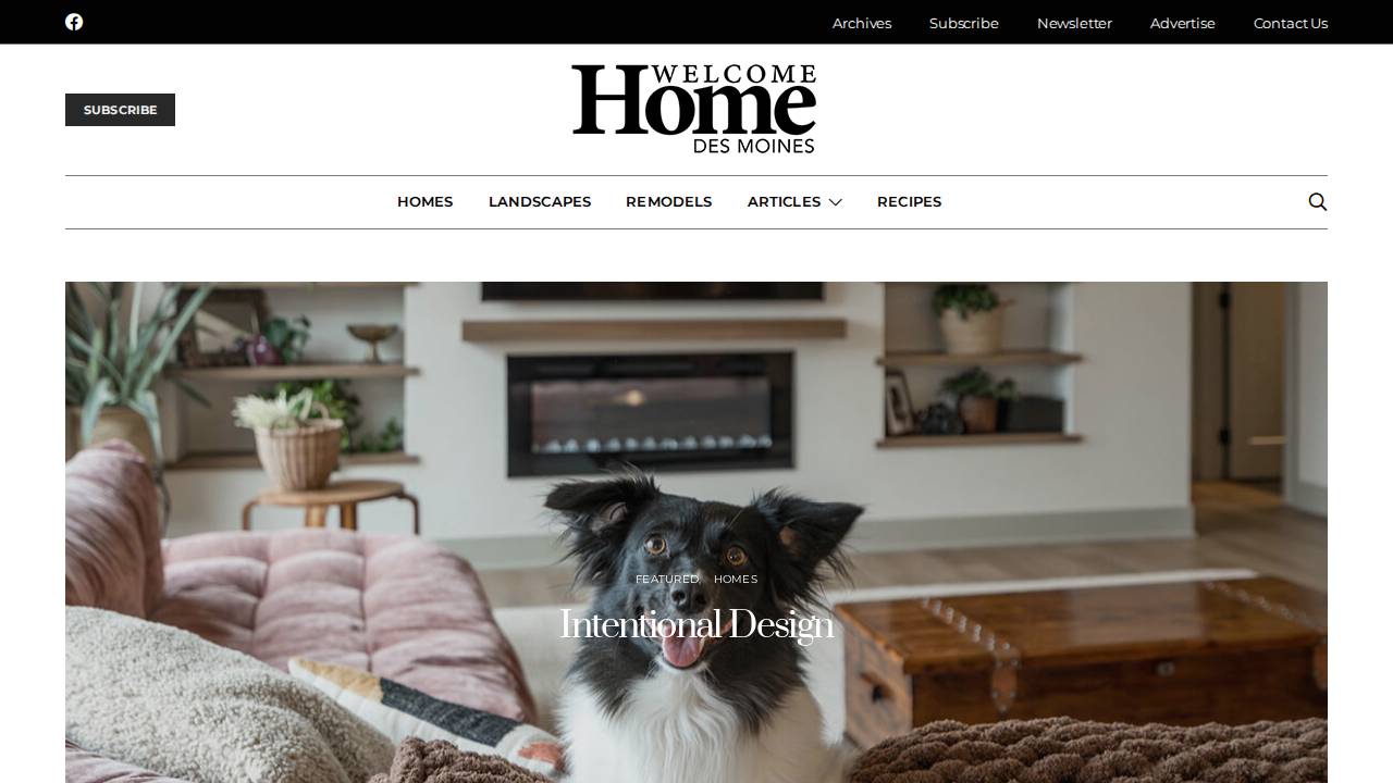 James Ireland Design website screenshot