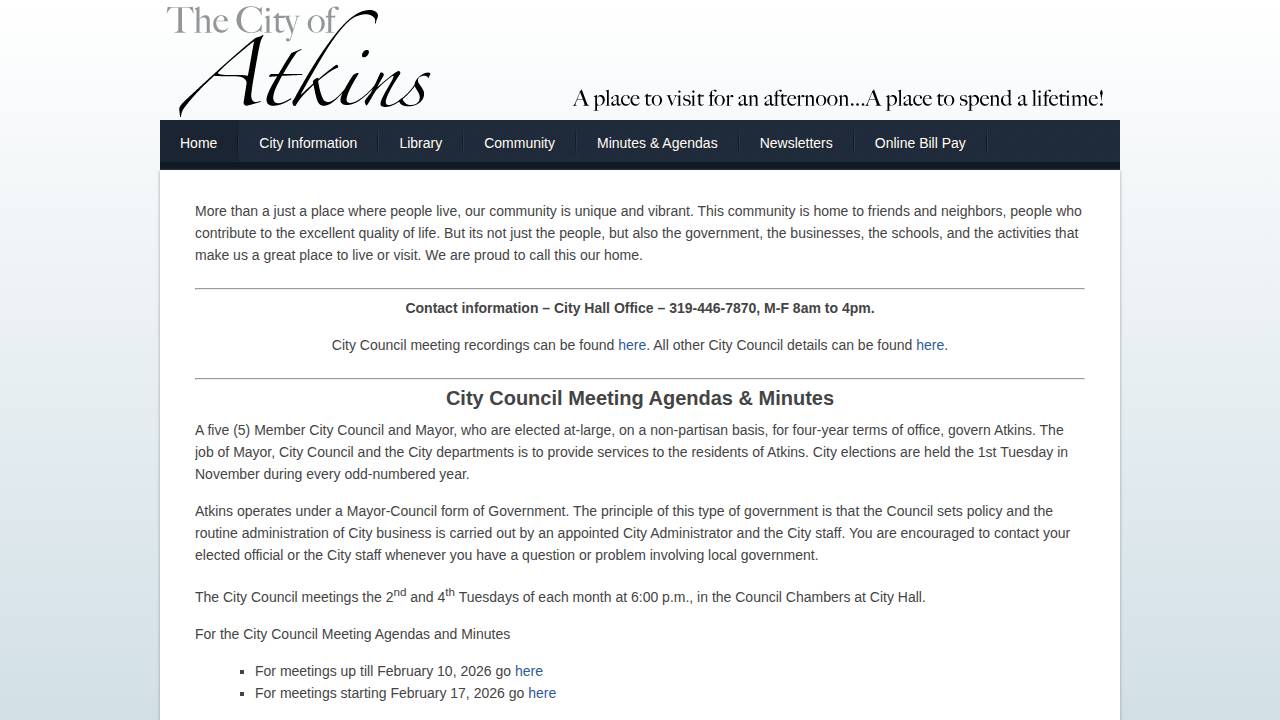 St John website screenshot