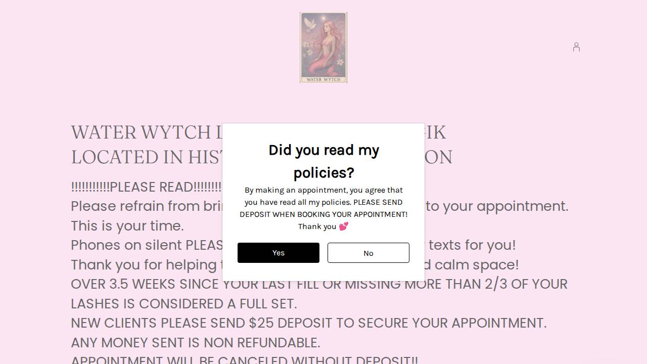 Water Wytch LLC website screenshot