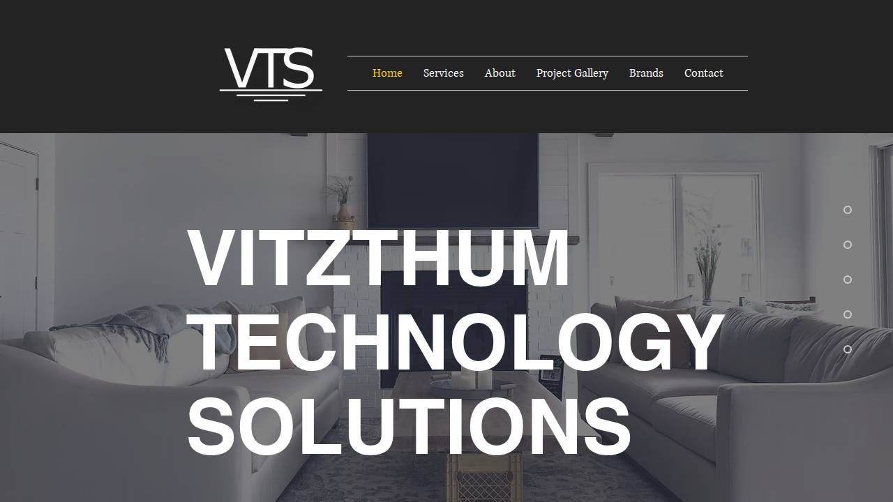 Vitzthum Technology Solutions LLC website screenshot