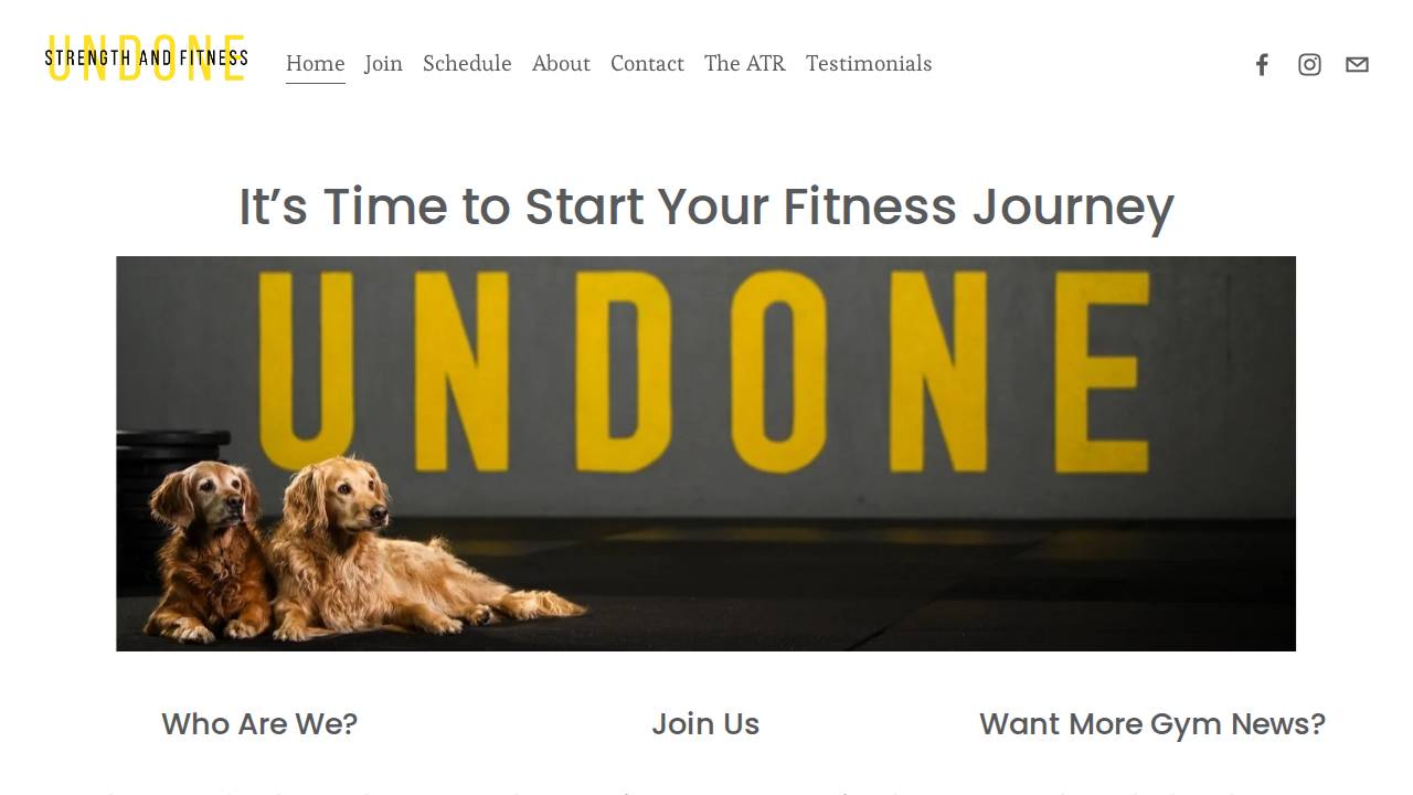 Crossfit 65 69 website screenshot