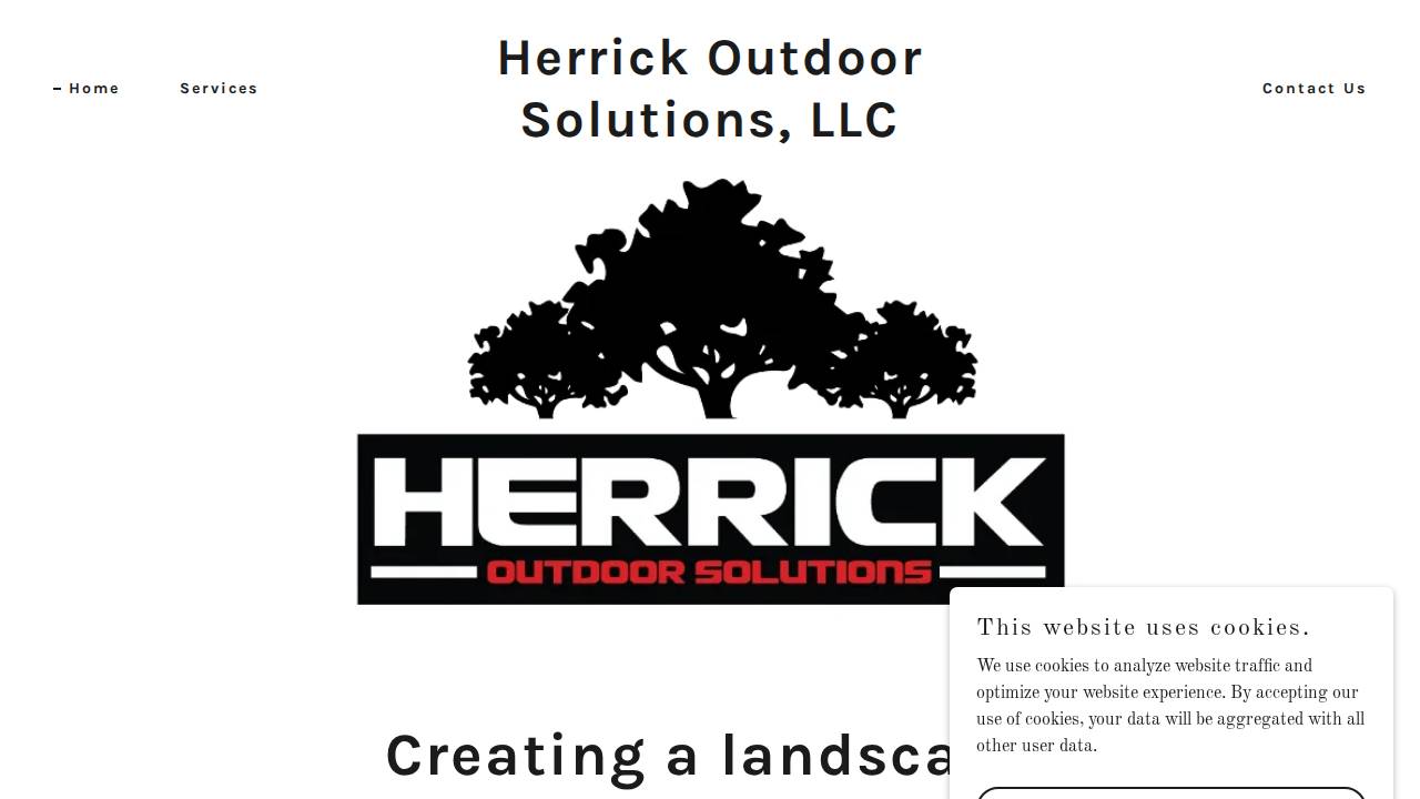 Herrick Outdoor Solutions website screenshot