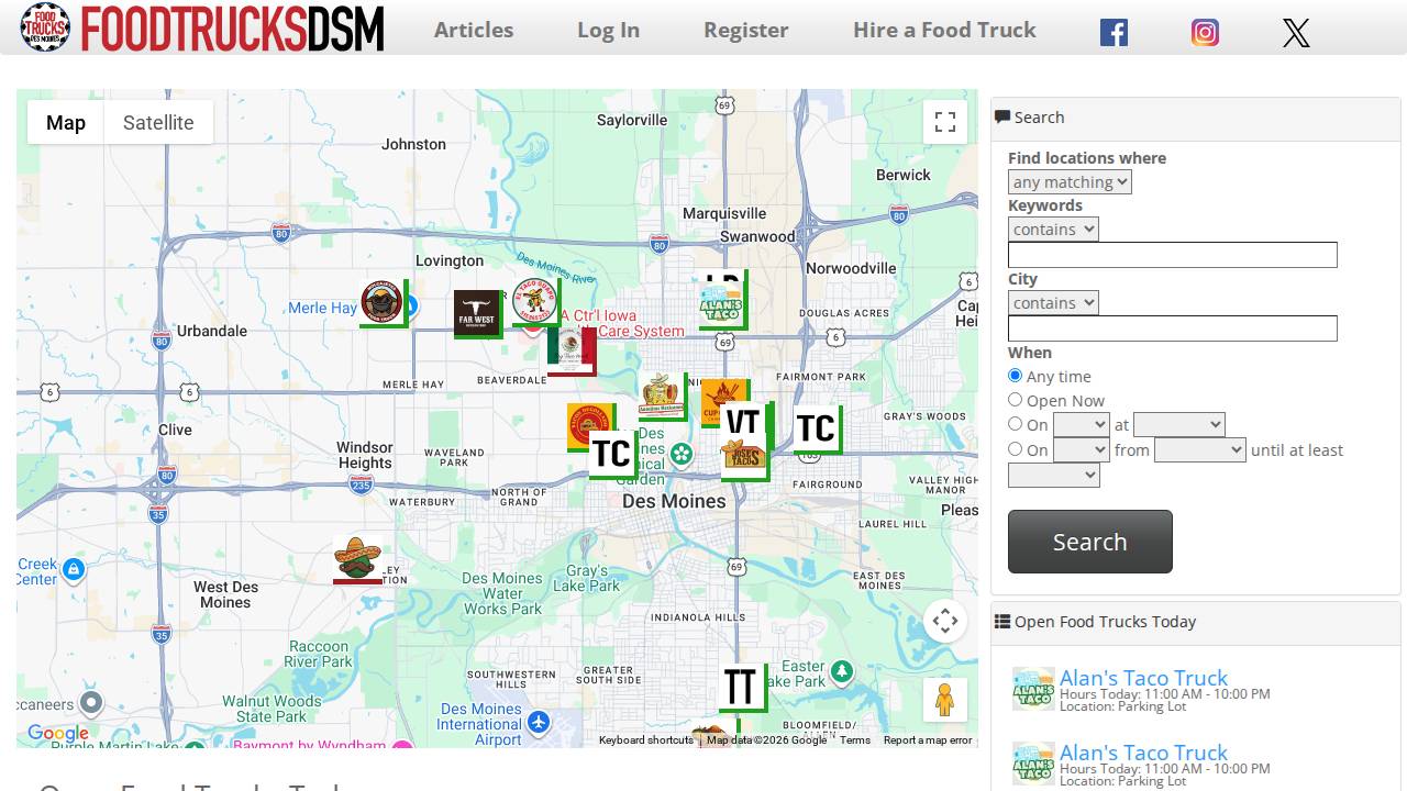 Bs Dough Co. website screenshot