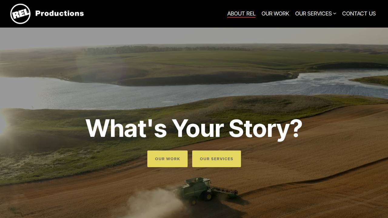 Rel Productions LLC website screenshot