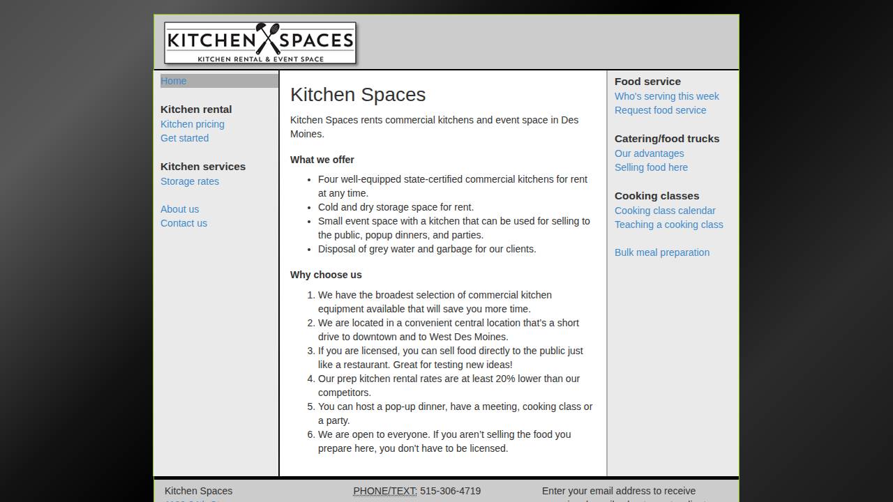 Roderick L website screenshot