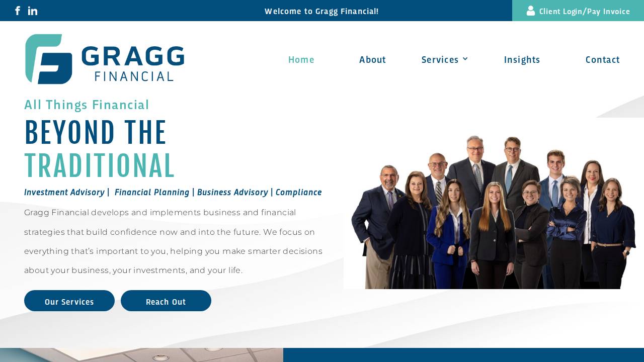 Gragg website screenshot
