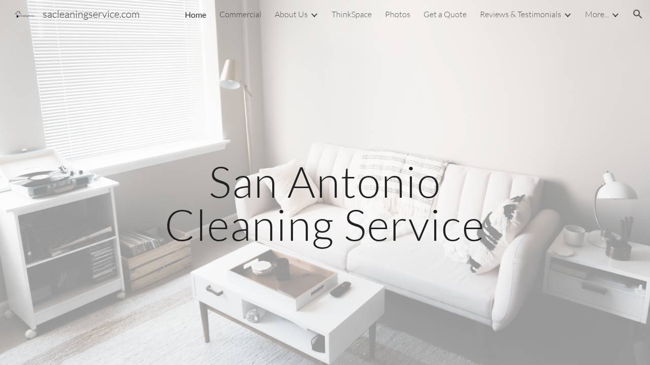 Sa Cleaning Service LLC website screenshot
