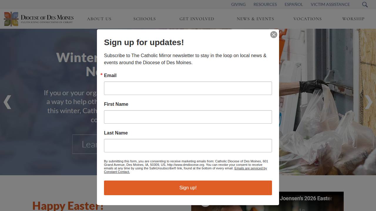 Micaela D website screenshot