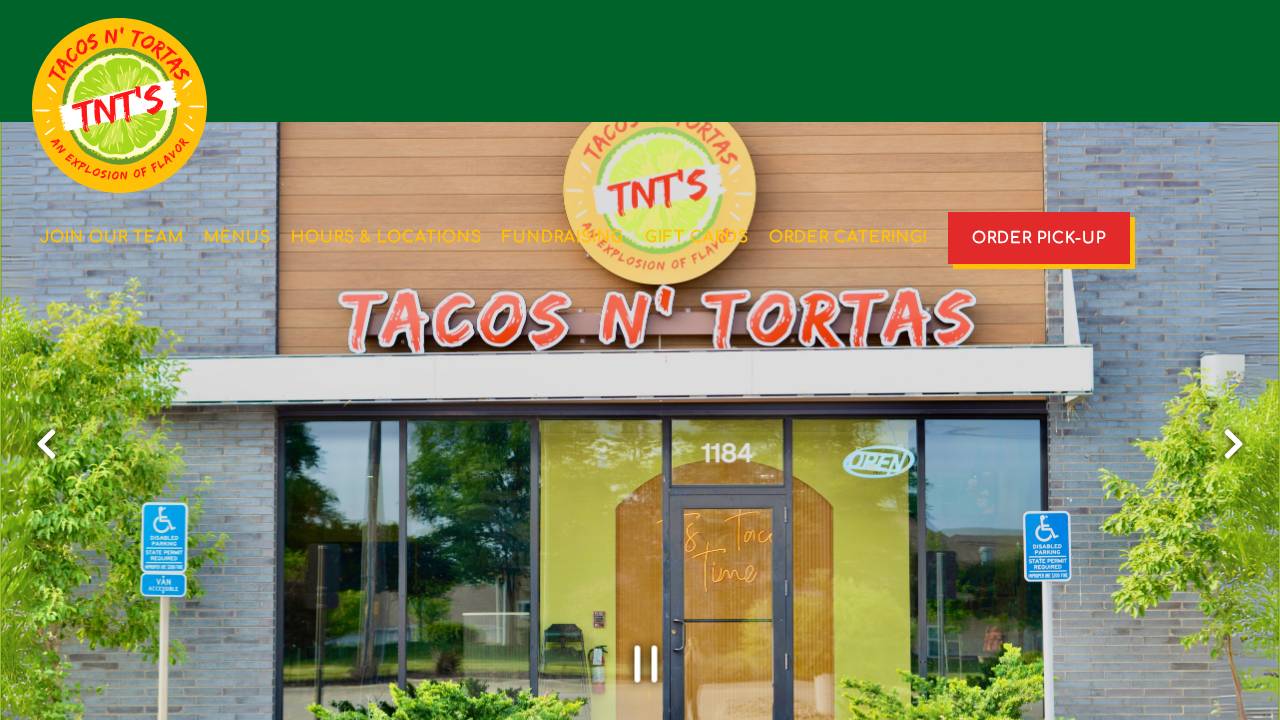 Tnt's website screenshot