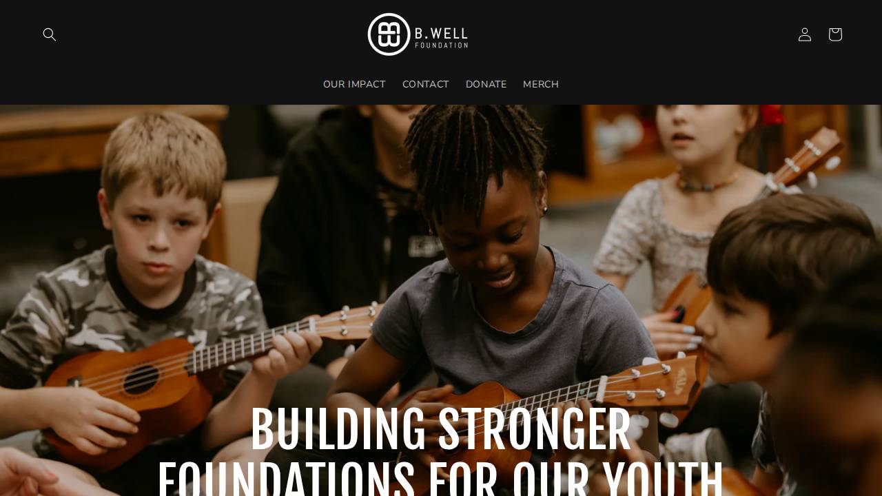 B Well Foundation Inc.. website screenshot