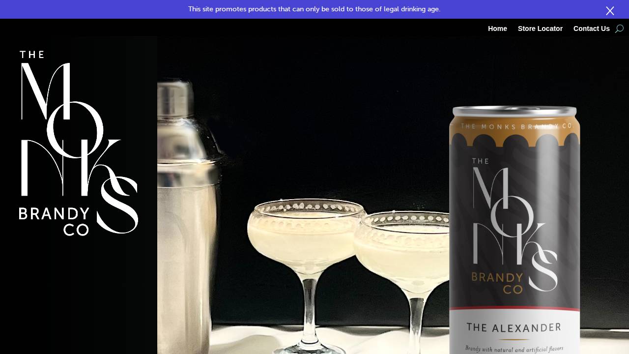 Brandy website screenshot