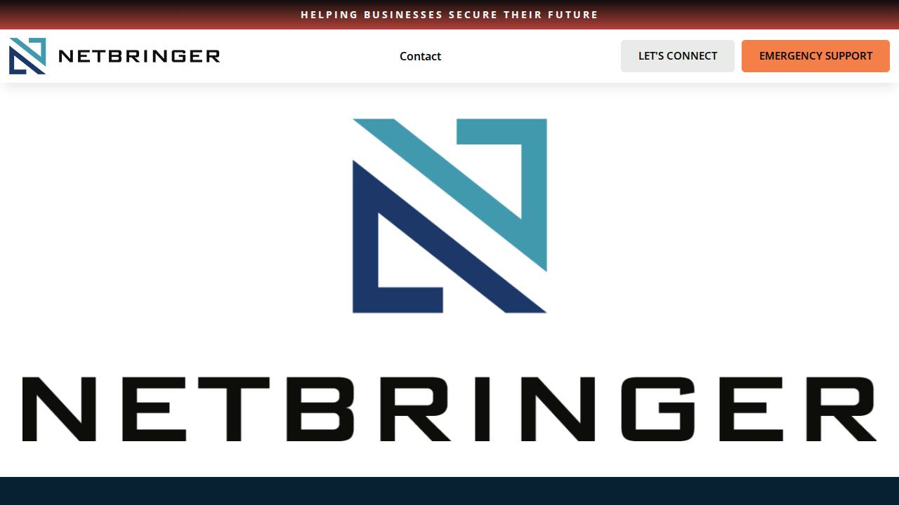Netbringer Inc. website screenshot