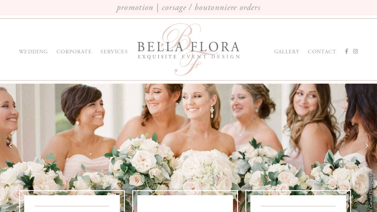 Bella's Retail Co. website screenshot