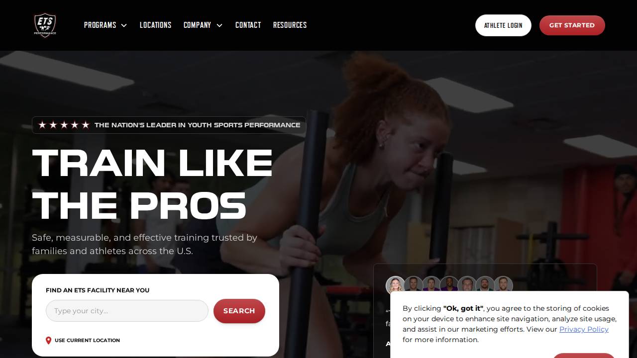 Ets West Des Moines website screenshot