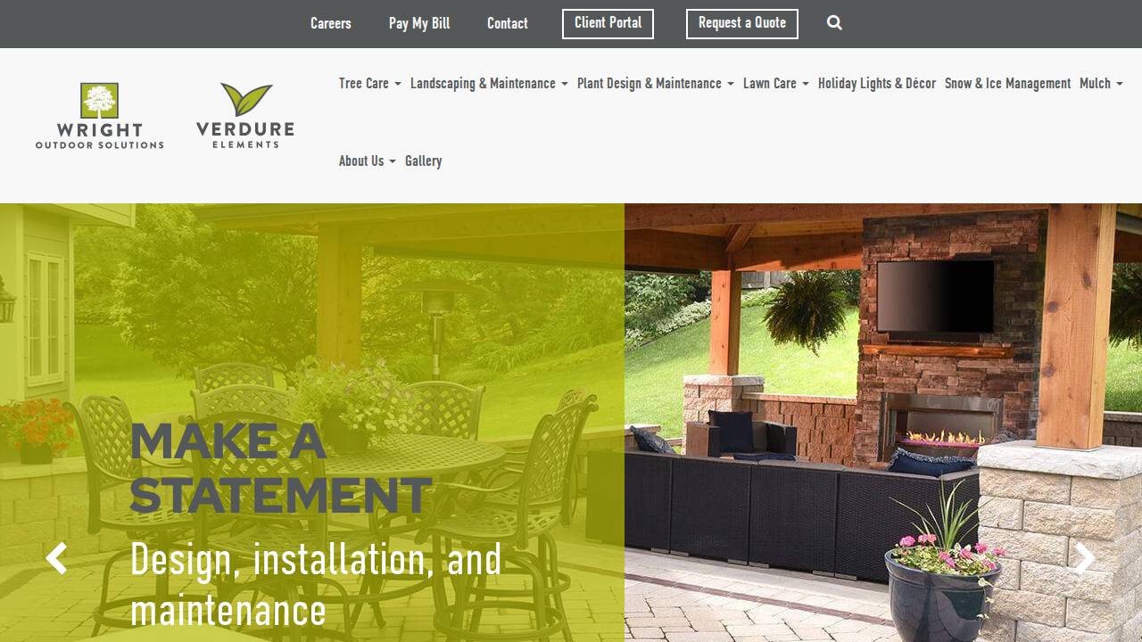 Wright Landworks LLC website screenshot