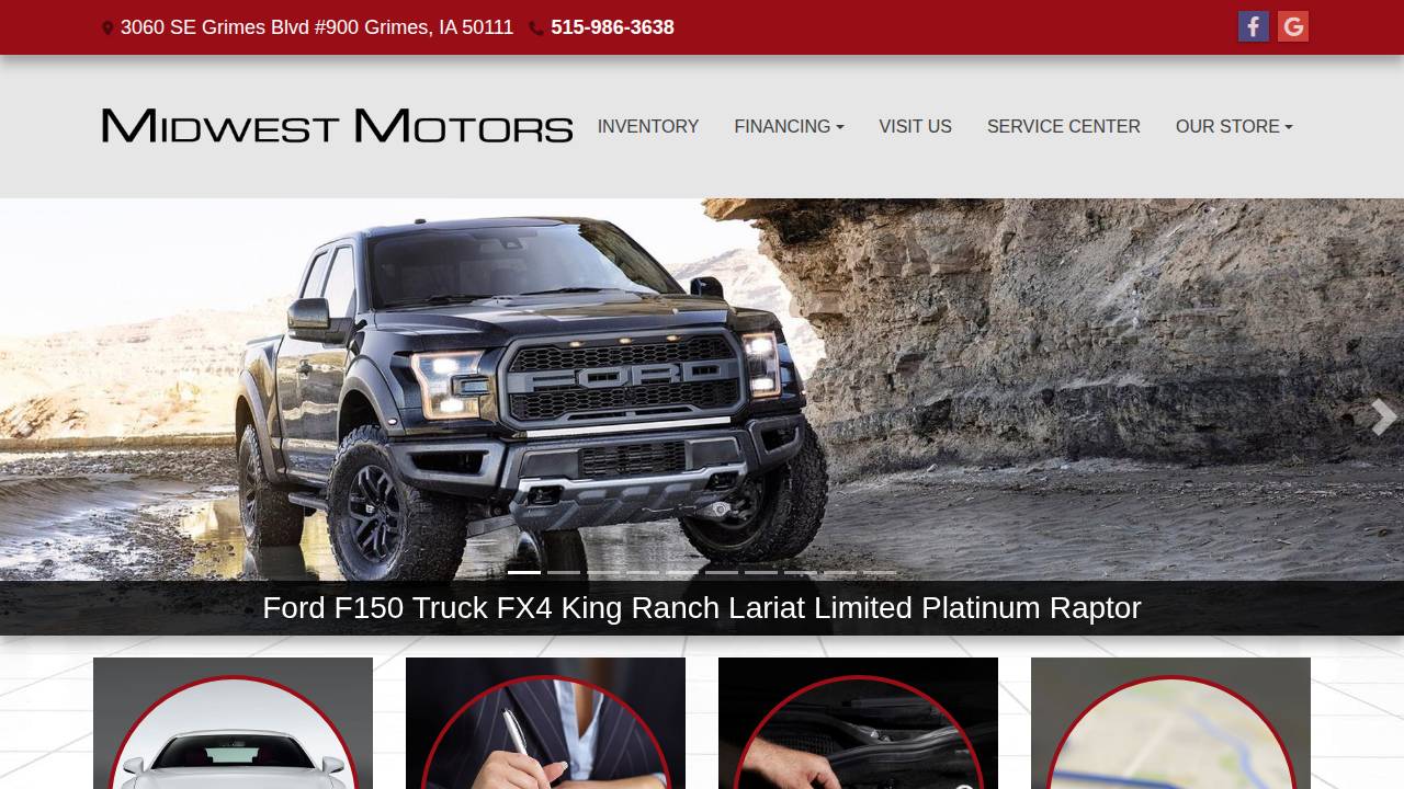 Midwest Auto Care website screenshot