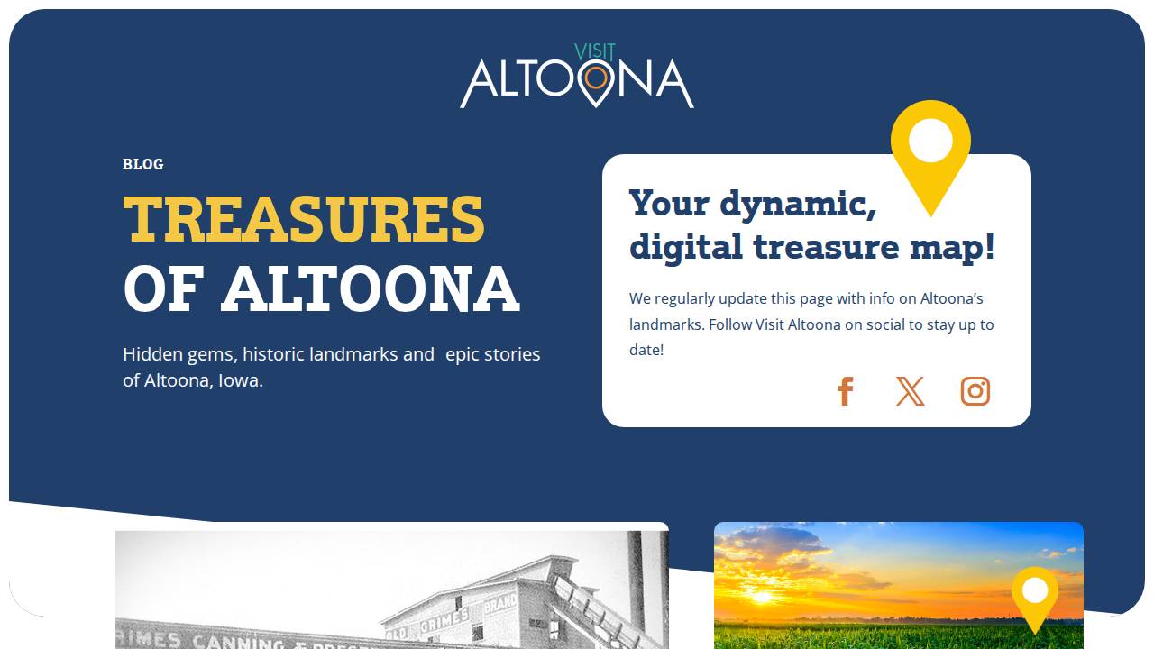 Bucklin House website screenshot