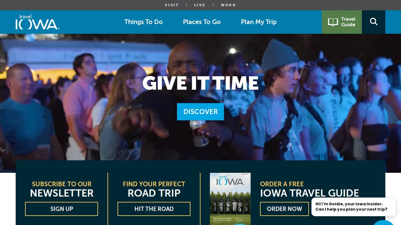 Cottage In Moorhead website screenshot