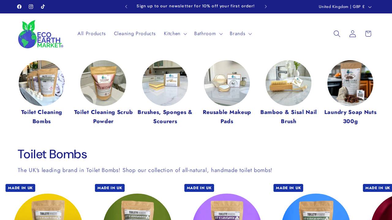 Eco Earth Brands LLC website screenshot