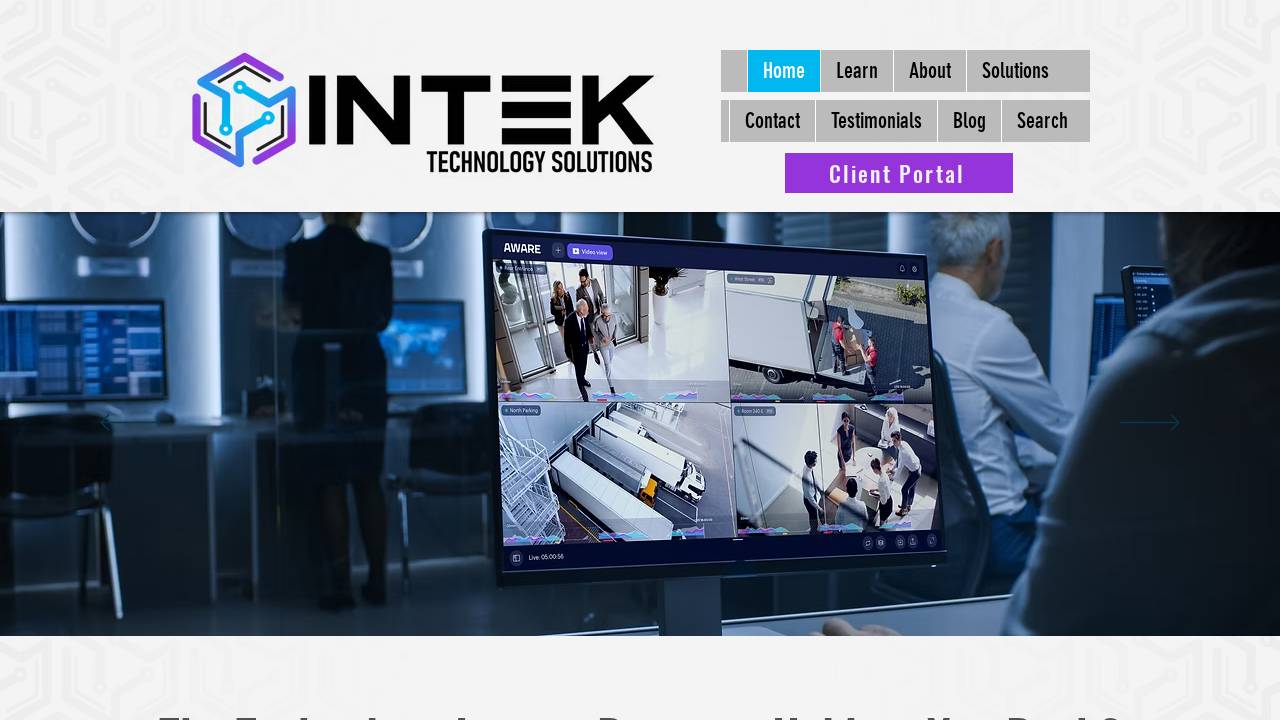 Intek LLC website screenshot