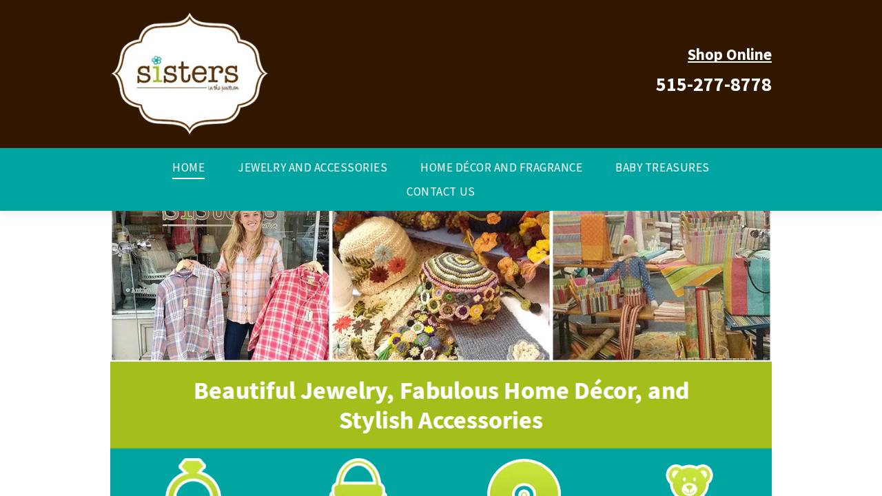 Moonstone Sisters website screenshot