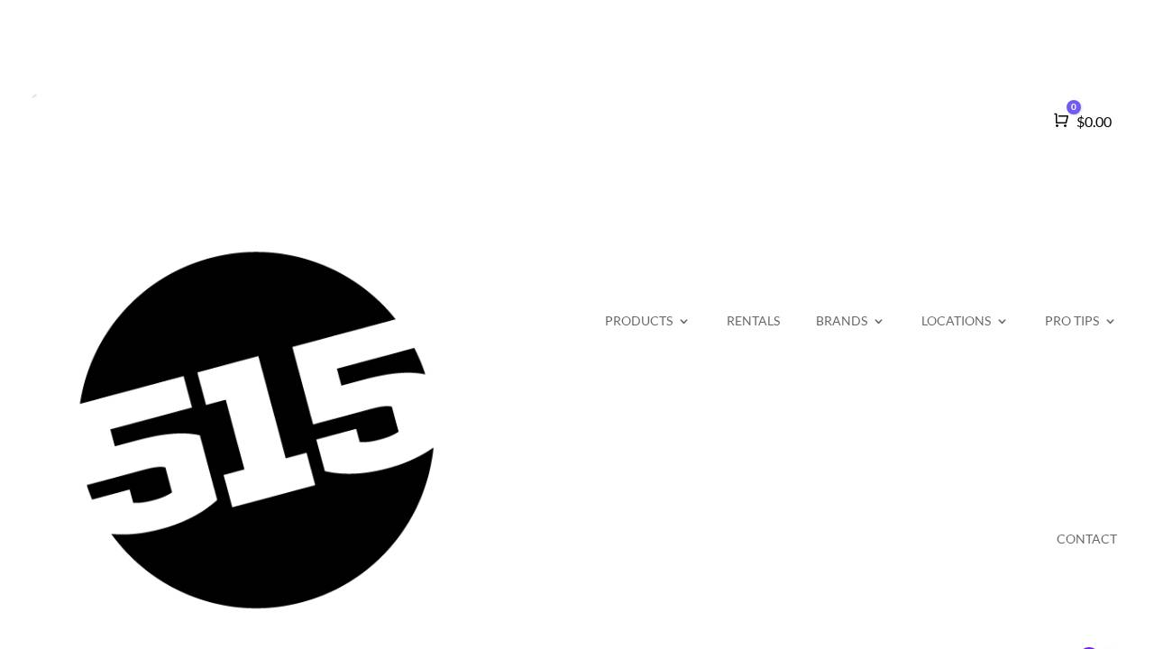 515 Tattoo Ink & Supply LLC website screenshot