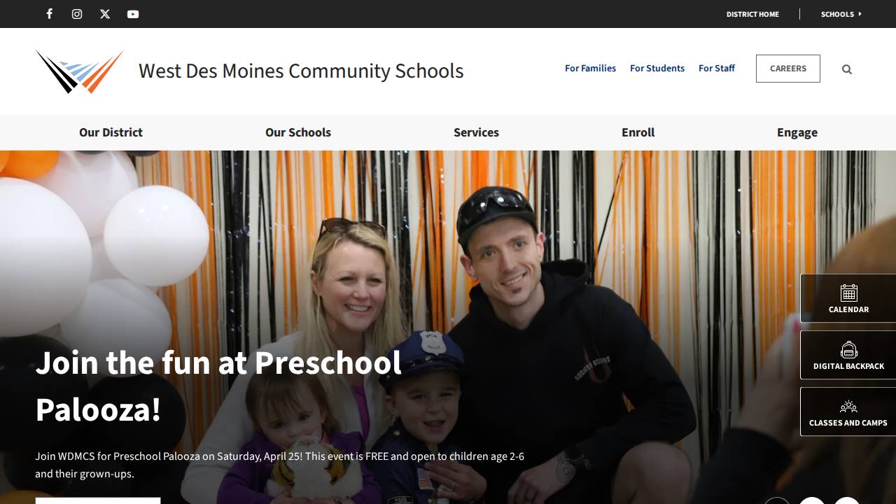 Brady A website screenshot