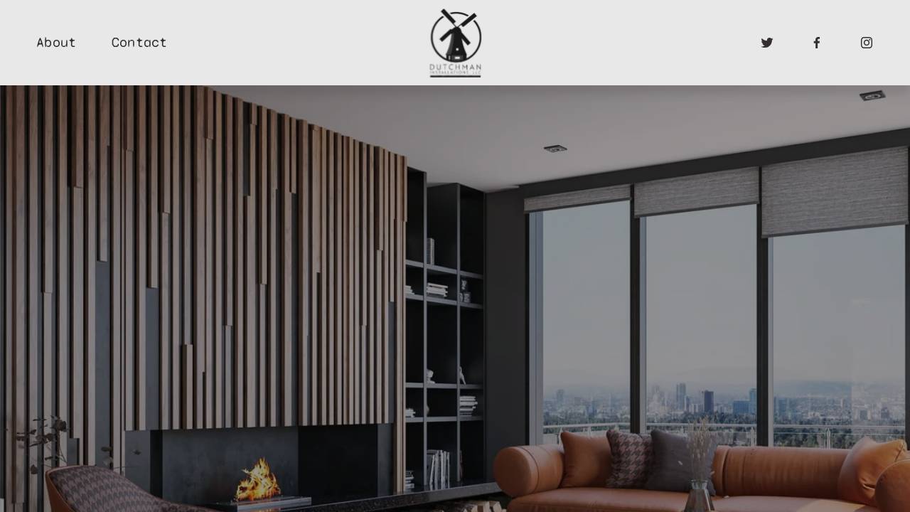 Dutchman Installations website screenshot