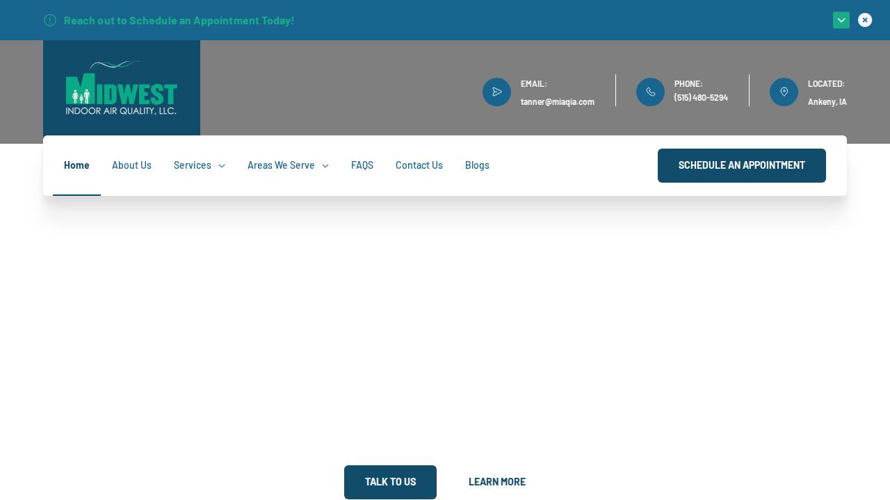 Ankeny Air LLC website screenshot