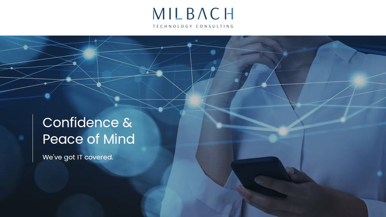 Milbach Consulting LLC website screenshot