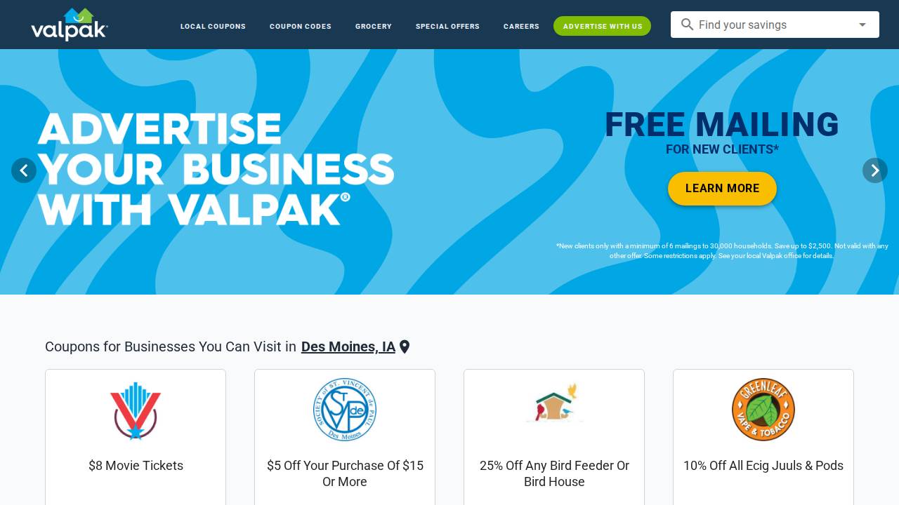 Bethany website screenshot