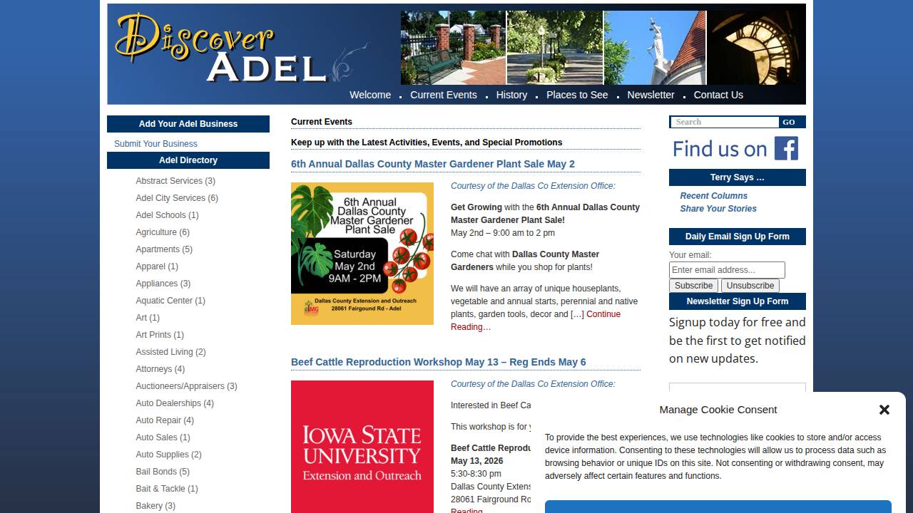 Jkhs Events LLC website screenshot
