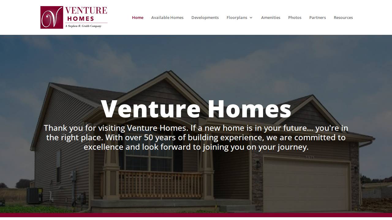 Steven R website screenshot