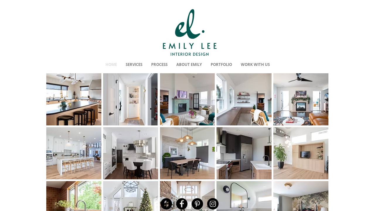 Alexandra Lee Designs website screenshot