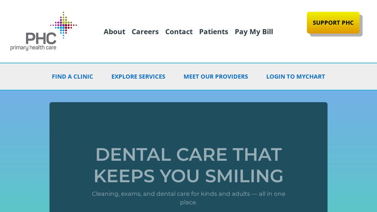 Phc Ventures LLC website screenshot