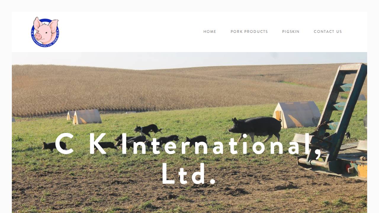 Ck Wholesale website screenshot